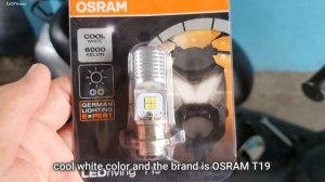 Scooter Headlight Replacement to LED (OSRAM T19) on a Suzuki Lets 4 [ENG/FIL]