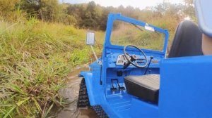 FMS Toyota Land Cruiser FJ40 1:10 Off-Road 1st run with Sound kit