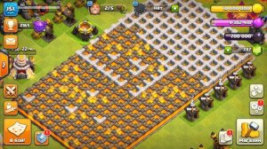 РАЗВИТИЕ БЕЗ ДОНАТА! ЗАБОР ПРОКАЧАН. ПОТРАТИЛ 400 МИЛЛИОНОВ РЕСУРСОВ Clash of Clans