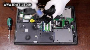 Lenovo ThinkPad T440p Disassembly, Fan Cleaning and Thermal Paste Replacement