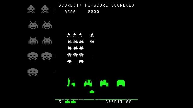 [TAS] Space Invaders arcade: Trail bug demonstration and invader out of bound at the end смотреть онлайн