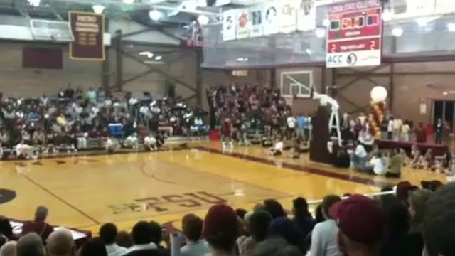 FSU Basketball - Xavier Gibson dunk смотреть онлайн