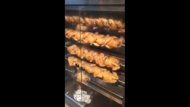 Коммерческий горизонтальный электрический вращающийся, автоматический печь для жарки и выпекания смотреть онлайн