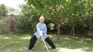5. Комплекс с палкой feng mo gun. Традиционное УШУ. (Wushu, Complex with a stick, the 5 part).