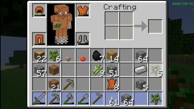 Выживание Minecraft PSP. 4. КРОВАТЬ ЕДА
