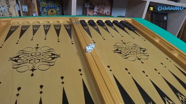 Нарды средние Табун с пеналом для фишек смотреть онлайн