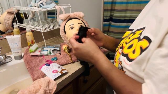 Roll Play Asmr Night routine 🫧🧽 on kim #asmr #relaxing #facialtreatment смотреть онлайн