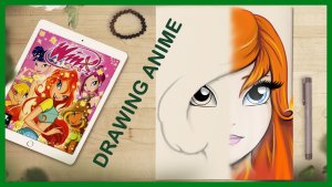 Winx \\ Блум из винкс // спидпэинт \\ фанарт