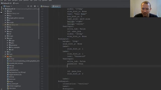 Python Basics Tutorial Kivy Password and Password Mask смотреть онлайн