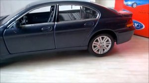 Unboxing Diecast model BMW 745i E65 '2001–05 by Welly NEX 1:43