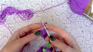 Вяжем детский кардиган / кофту  ♥ Часть 1 кокетка  ♥ Вяжем крючком ♥  Wild Rose ♥