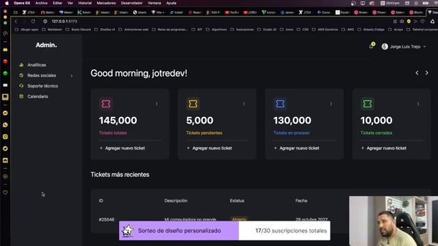 ? Parte 5 y final | Dashboard | Frontend | React (Vite ) + Tailwind CSS ? смотреть онлайн