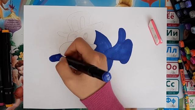 Рисуем смешарика Карыча смотреть онлайн