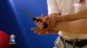 САМОЗАЩИТА 22  ЗАЩИТА ОТ УДАРА НОХОМ ТЫЧКОМ