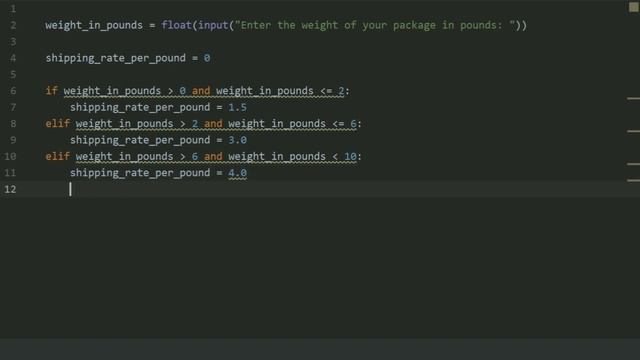 Starting Out With Python Chapter 3 exercise Program 13   Number Shipping Charges Python Program