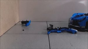 Bugatti CRASH TEST ? 80Km/h ? Lego 42083 Crash | Bugatti Chiron destroyed