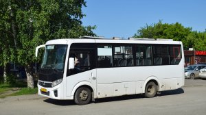 Автобус ПАЗ-320405-04 "Vector Next" (АТ 087 22). Покатушки по пригороду Барнаула.