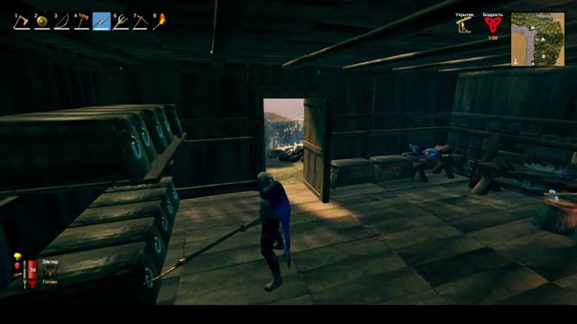 Valheim - прохождение #11 Алебарда vs Тролль
