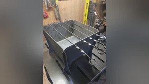Простейший разборный мангал. camping grill
