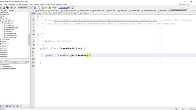 17 – Java Object–Oriented Programming OOP – Abstraction – Design Pattern – Factory Method – شرح جاف смотреть онлайн