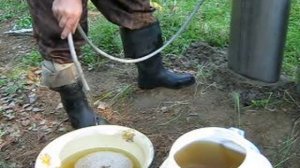 Очистка каменного масла от примесей