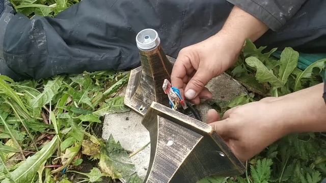 Установка уличного освещения в подробностях. Полный процесс. Часть 2.