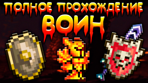 Прохождение террарии за воина | схема игры за воина [ Terraria ]