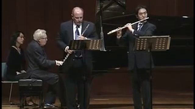 Trio pour deux flutes & piano - Tokyo Japan смотреть онлайн