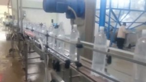 Цех розлива минеральной воды.