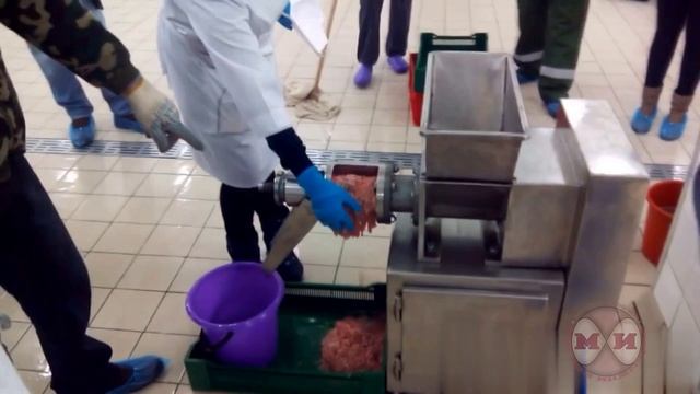 Пресс механической обвалки Птицерон-400
