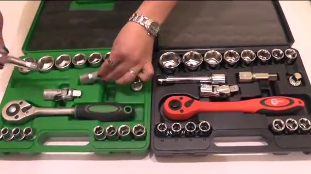 Обзор сравнение наборов инструмента Intertool ET-6021 Тайвань и ET-6021SP Китай смотреть онлайн