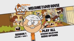 The Loud House: Welcome to the Loud House (2016, 17) DvD Menu Walkthrough