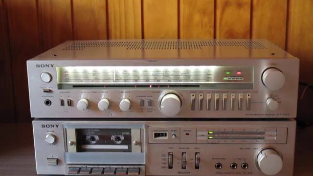 Receiver Sony STR 242S-Deck Sony TC-K33 смотреть онлайн