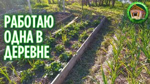 Работаю одна в деревне. Муж уехал на север. 279 серия