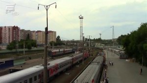 Саратов. Железнодорожный вокзал и окрестности