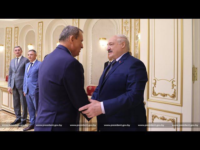 Лукашенко – губернатору Дрозденко: с Ленинградской областью у нас всегда шел живой диалог