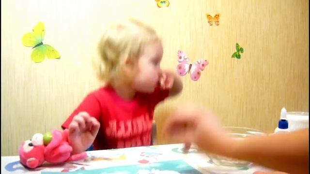 Поделка из ватных палочек:  пушистые овечки или барашки смотреть онлайн