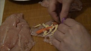 Куриные рулетики