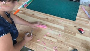 Мастер-класс помпон из бумаги