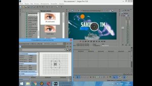 Туториал по SONY VEGAS PRO 13. Как уменьшить изображение. SVG 13 Обучение