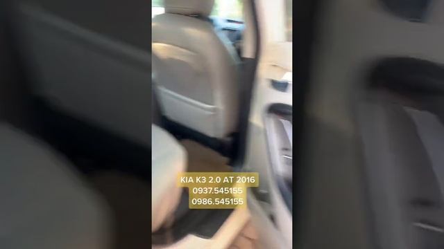 KIA K3 2.0 AT 2016☎0937.545155 0986.545155 смотреть онлайн
