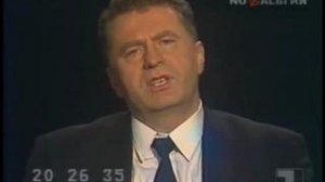 рекламный ролик Жириновского о запрете рекламы жвачки