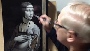 И.Сушенок.  Урок 153.  Дама с горностаем.