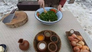 Кутабы из требухи на костре Азербайджанская кухня Деревенская Кухня Рецепты бабушки
