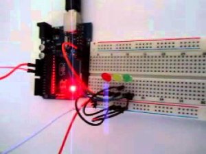 Arduino мерцание светодиодов