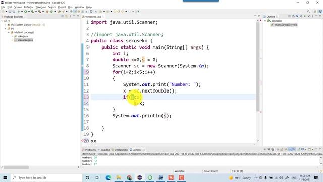 Lecture 44 Java | Loop [ For Loop - Example 06 ] بالعربي смотреть онлайн