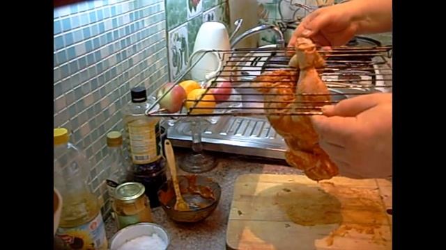 Сочная курица целиком подвешенная в духовке без мариновки  Проверил удачно свою гипотезу  Делюсь