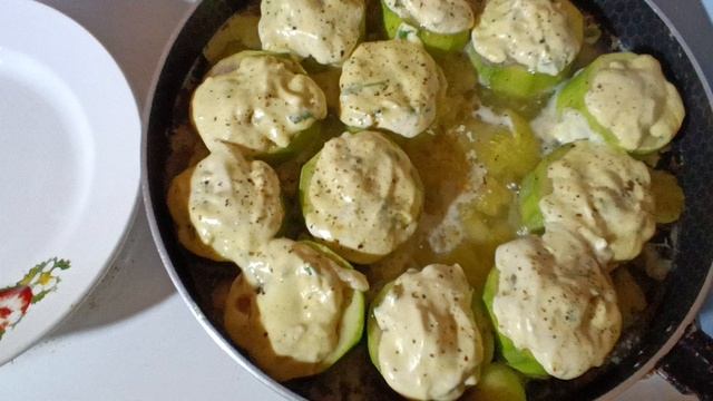 Фаршированные кабачки