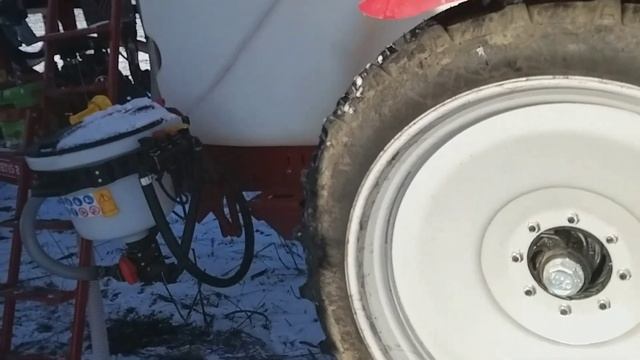 Вносим КАС опрыскиватель Эльворти 23.12.21г.