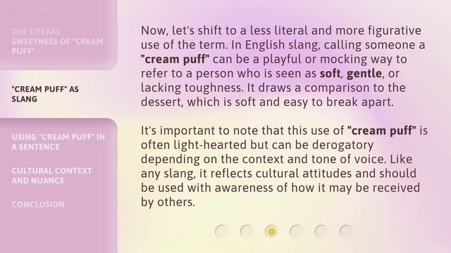 Cream Puff: A Sweet Treat and a Slang Term Explained! смотреть онлайн